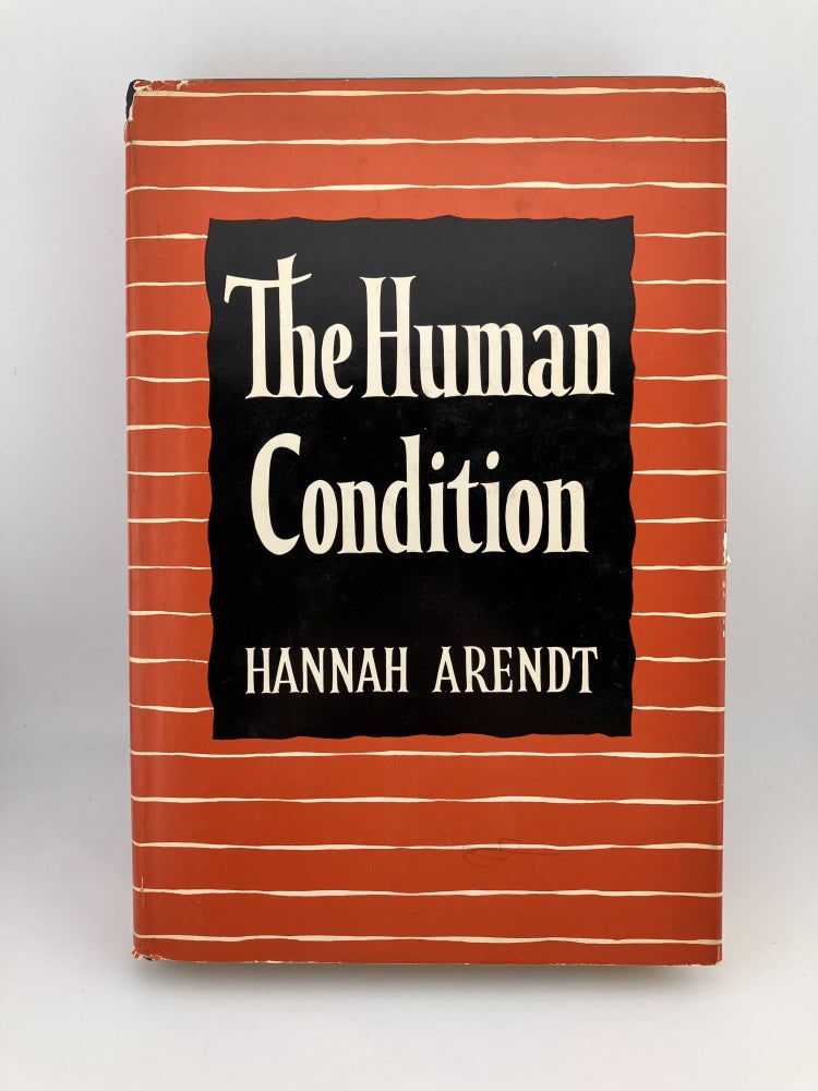 Item #10 the human condition. hannah arendt.