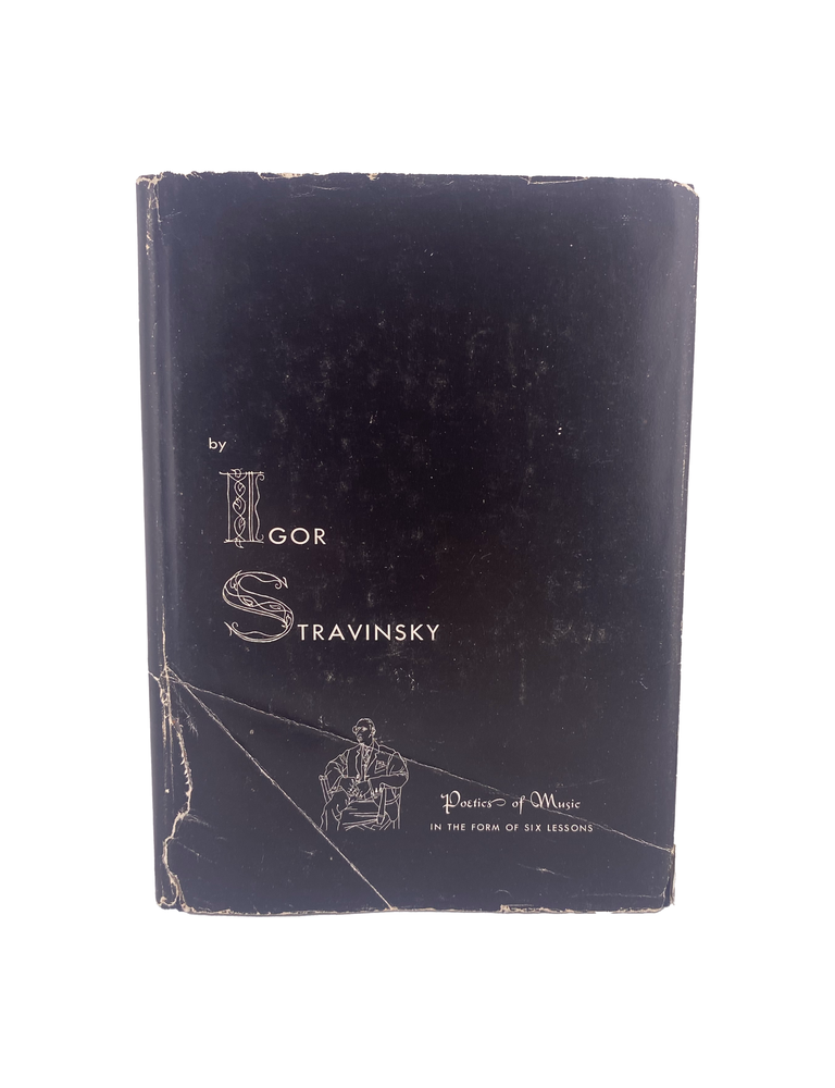 Item #1030 igor stravinsky. poetics of music in the form of six lessons