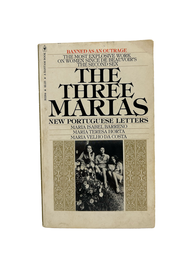 Item #1057 the three marias: new portuguese letters. maria teresa horta maria isabel barreno, maria velho da costa.