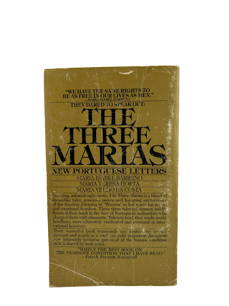 the three marias: new portuguese letters