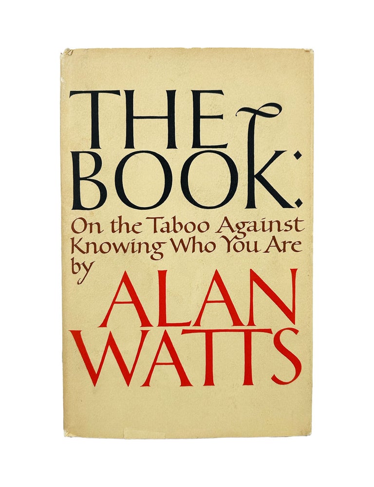 Item #1059 the book: on the taboo against knowing who you are. alan watts