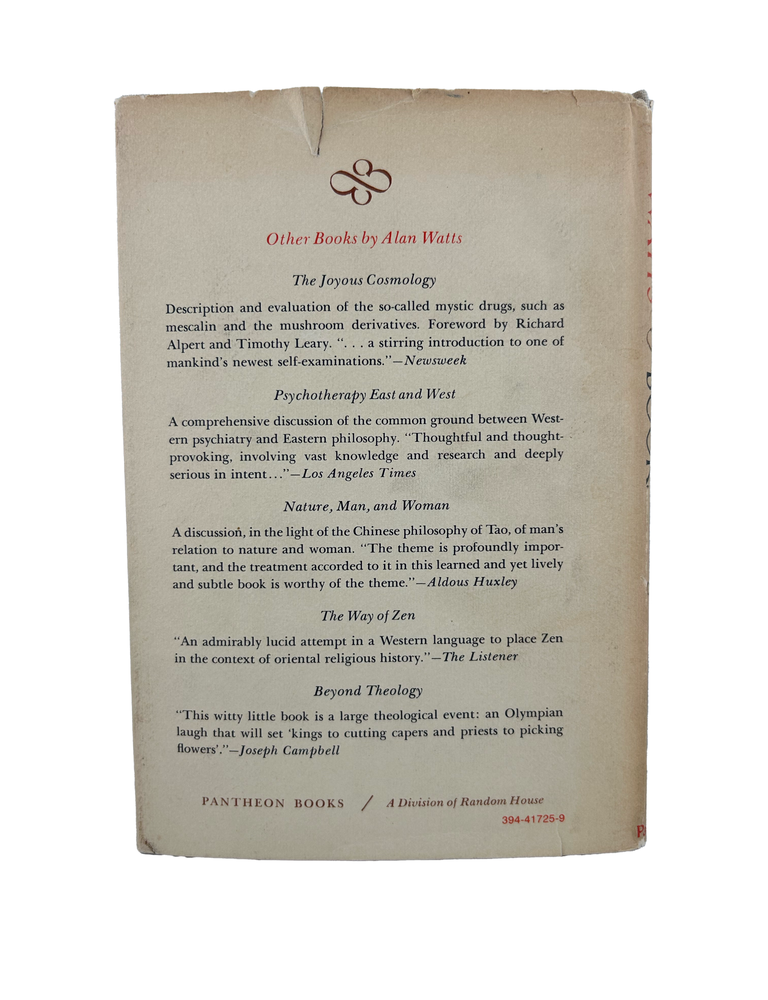 the book: on the taboo against knowing who you are