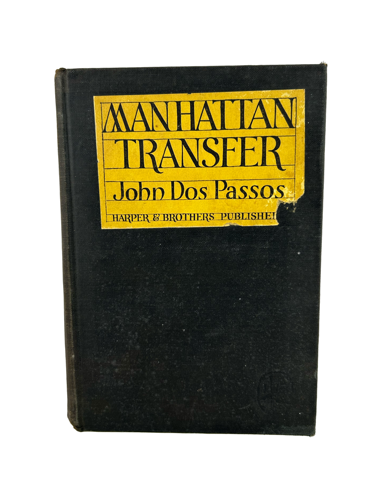 Item #1061 manhattan transfer. john dos passos