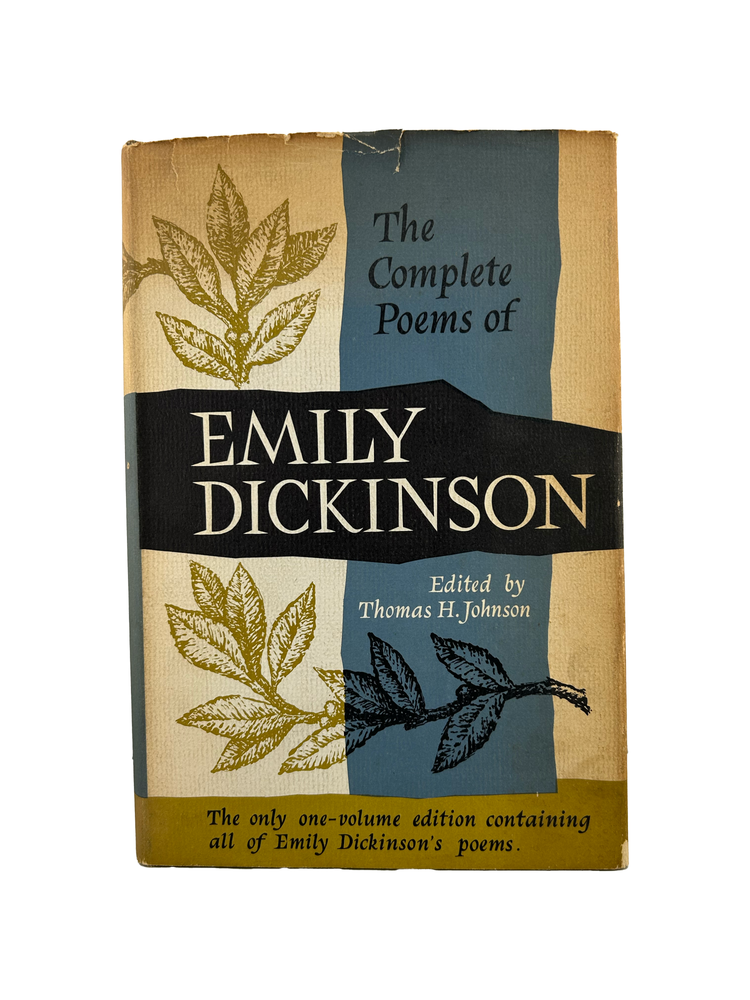 Item #1063 the complete poems of emily dickinson. emily dickinson
