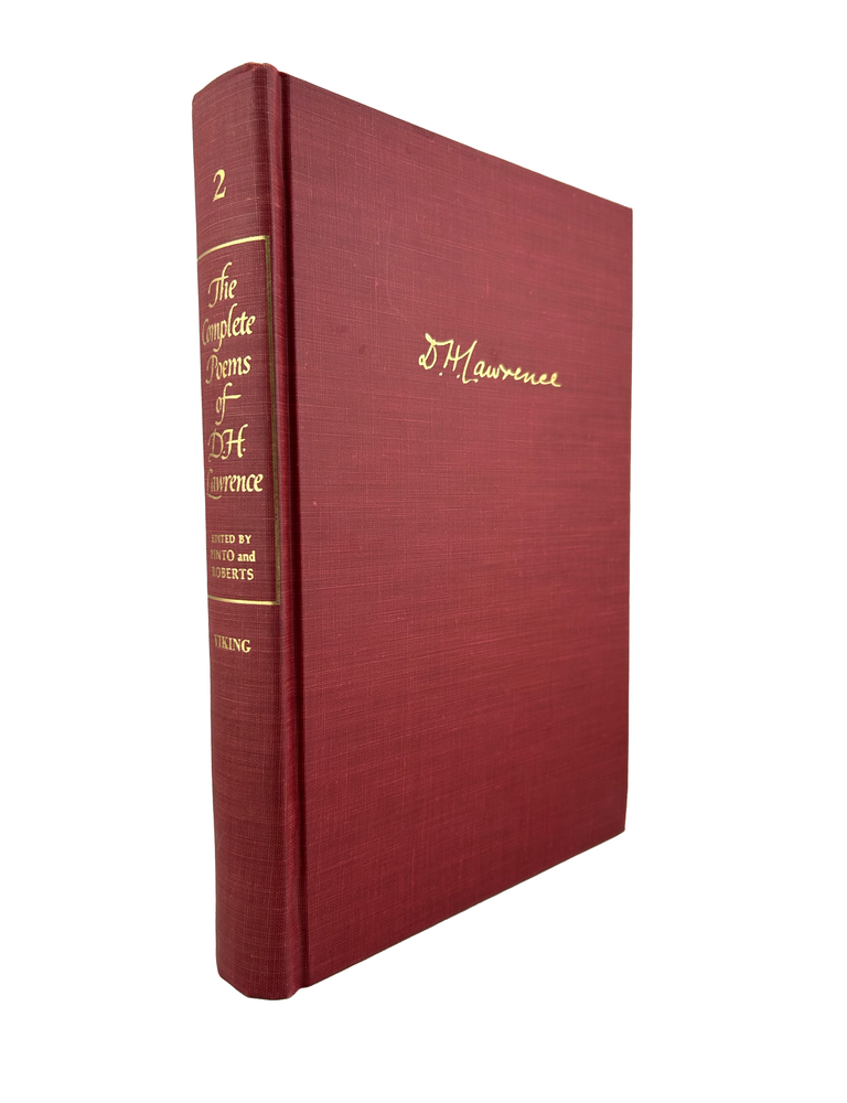 the complete poems of d.h. lawrence, 2 volume set