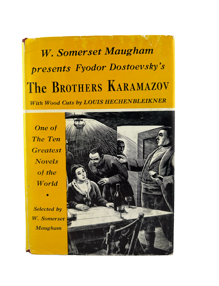Item #1077 the brothers karamazov. fydodor dostoevsky