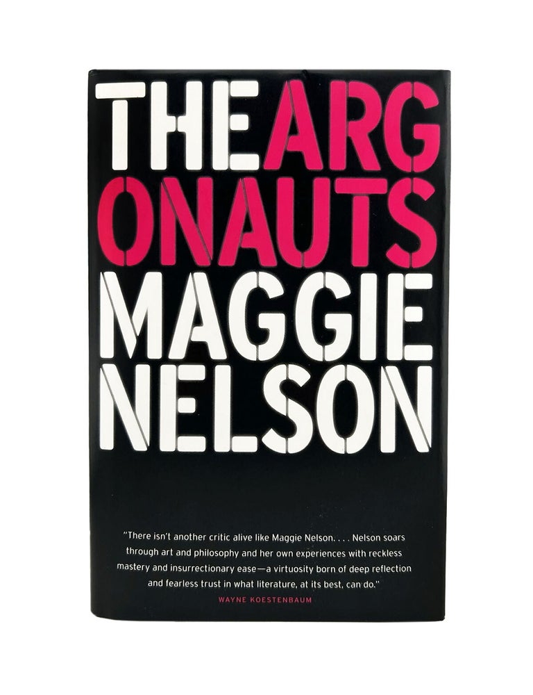 Item #1096 the argonauts. maggie nelson