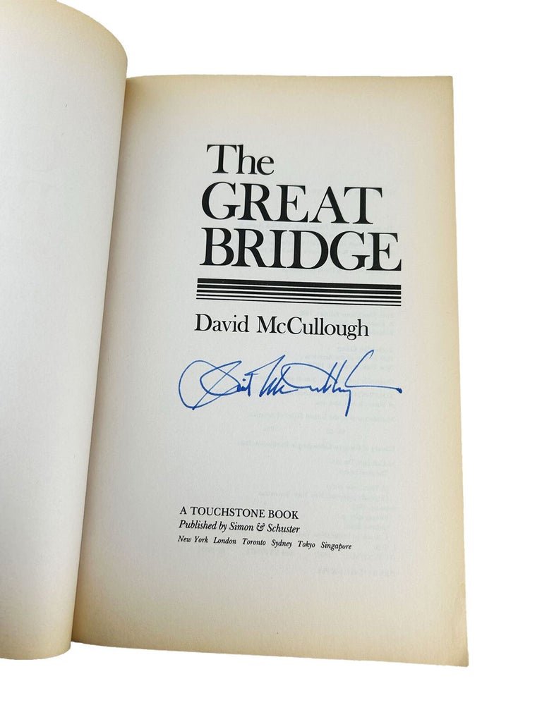 the great bridge: the epic story of the building of the brooklyn bridge