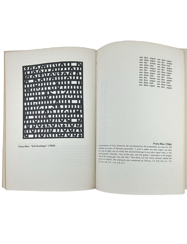 an anthology of concrete poetry