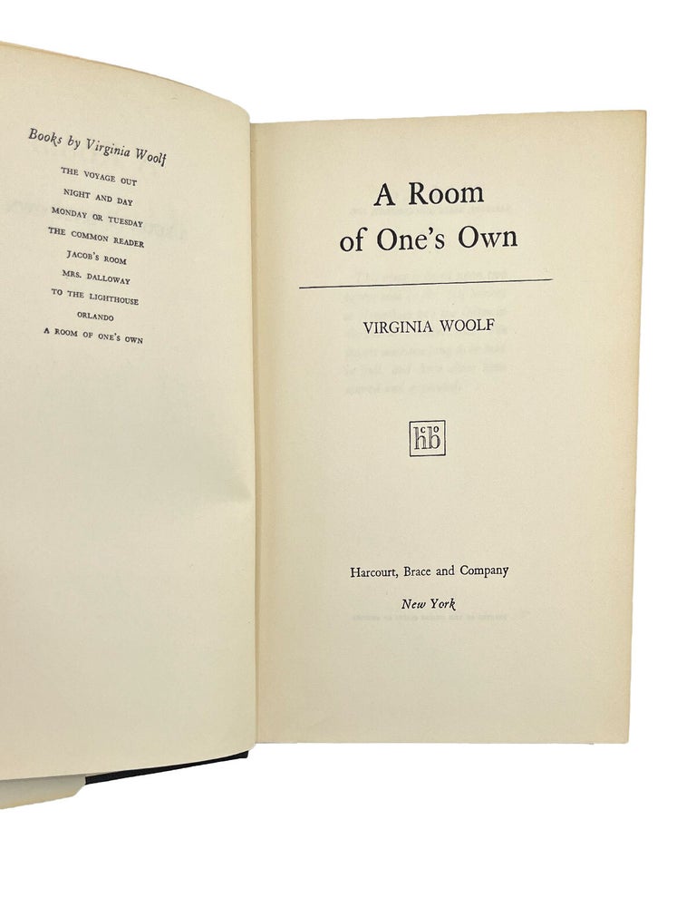 a room of one's own