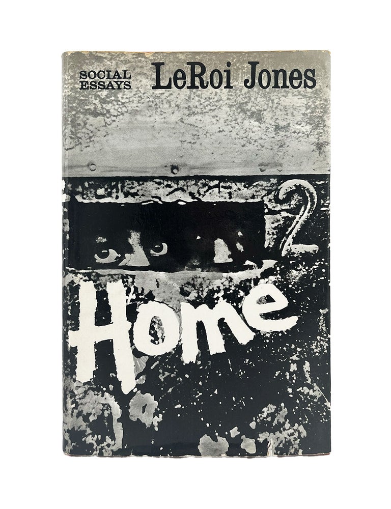 Item #1132 home: social essays by leroi jones. leroi jones