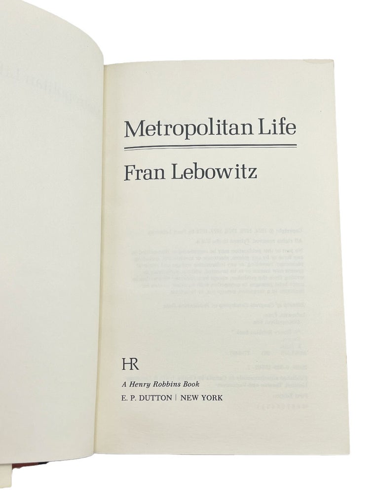 metropolitan life