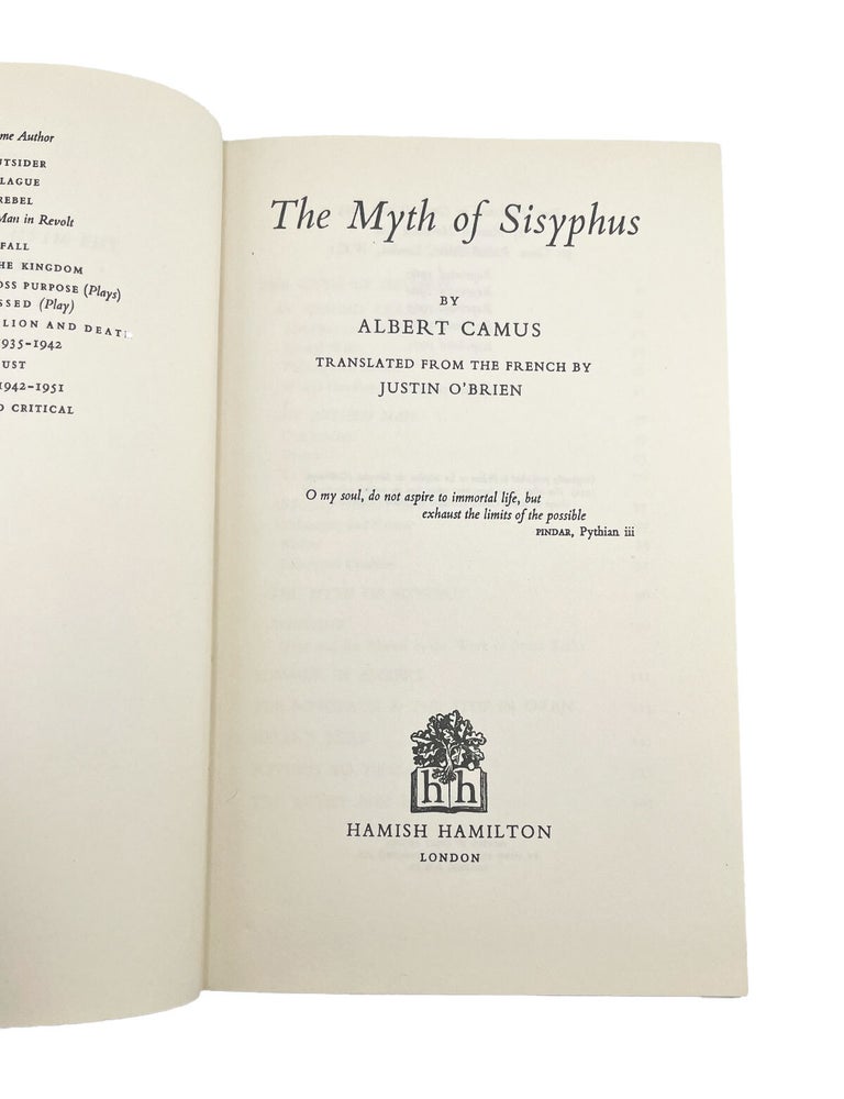 the myth of sisyphus