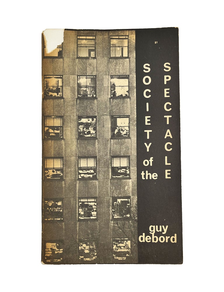 Item #1151 society of the spectacle. guy debord
