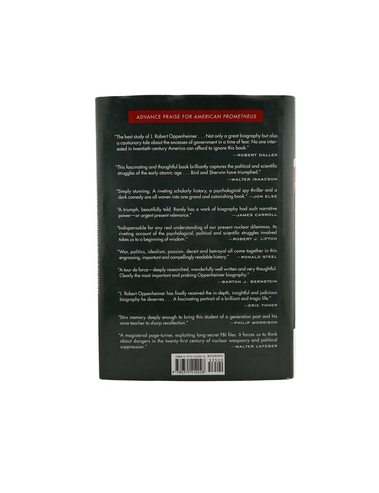 american prometheus: the triumph and tragedy of j. robert oppenheimer