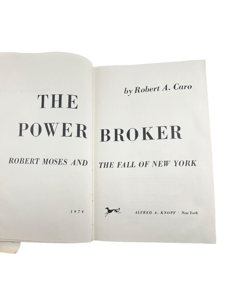 the power broker: robert moses and the fall of new york