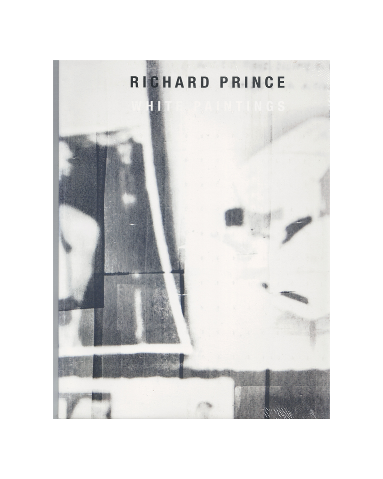 Item #1232 white paintings. richard prince