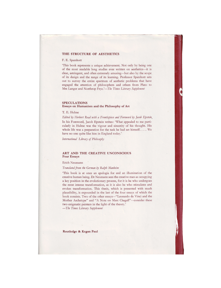 feeling and form: a theory of art developed from philosophy in a new key
