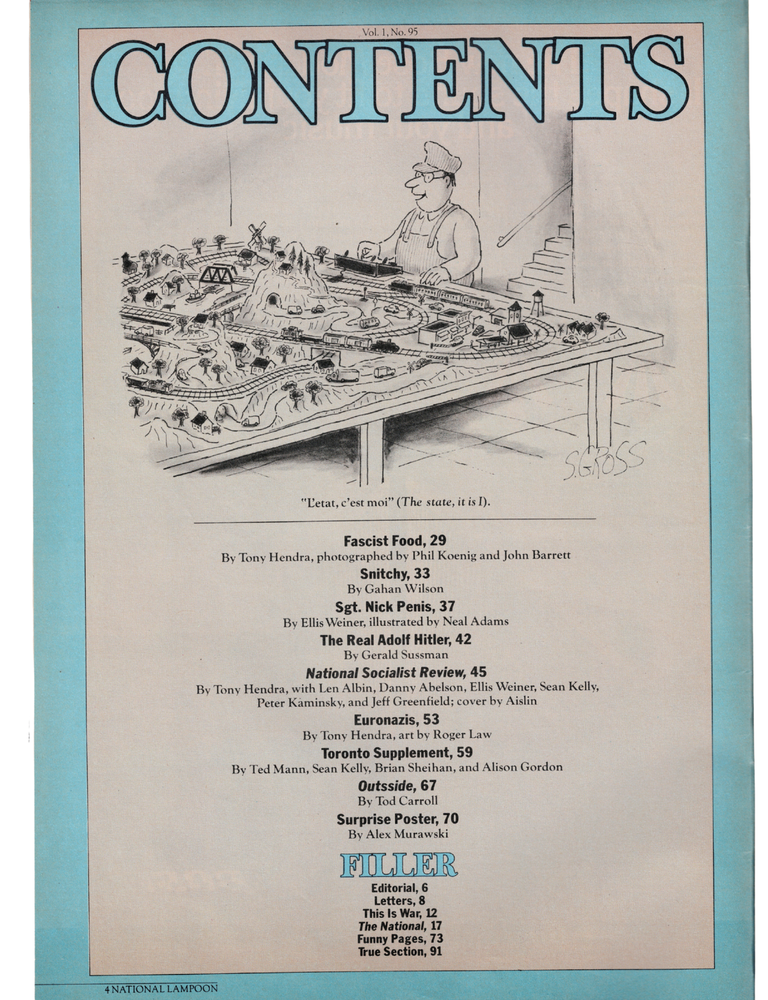 national lampoon february 1978: spring fascism preview