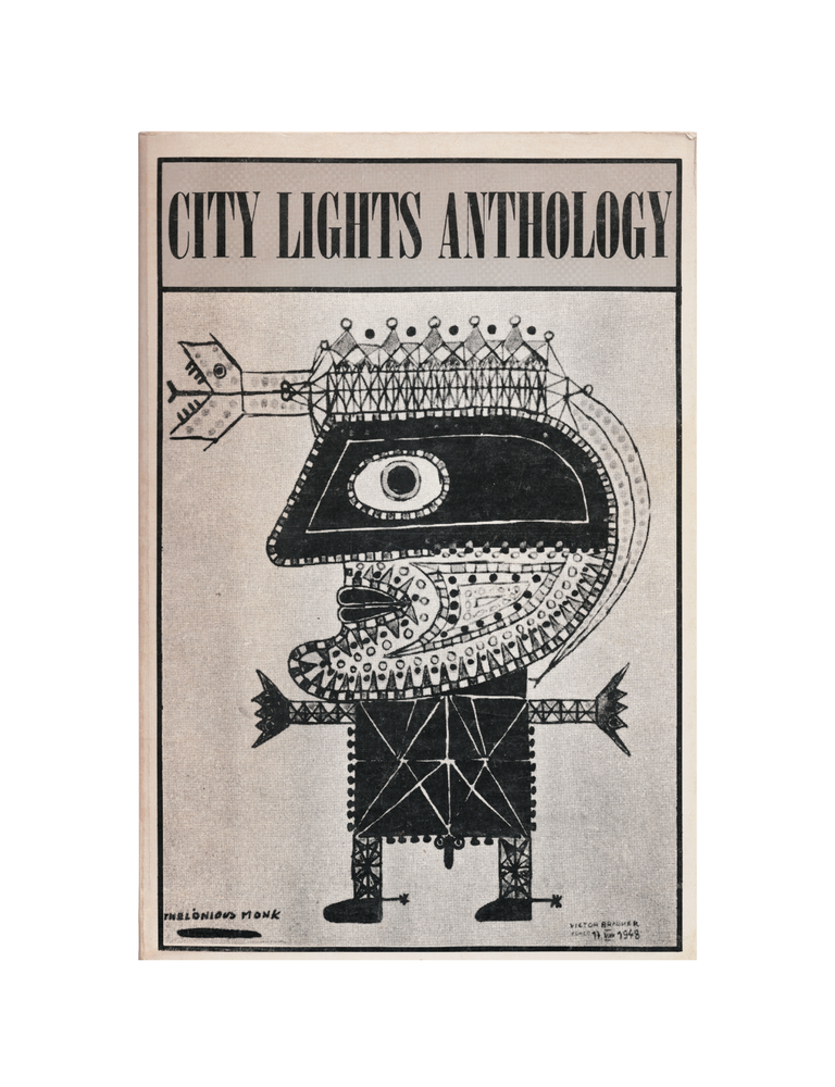 Item #1306 city lights anthology. lawrence ferlinghetti