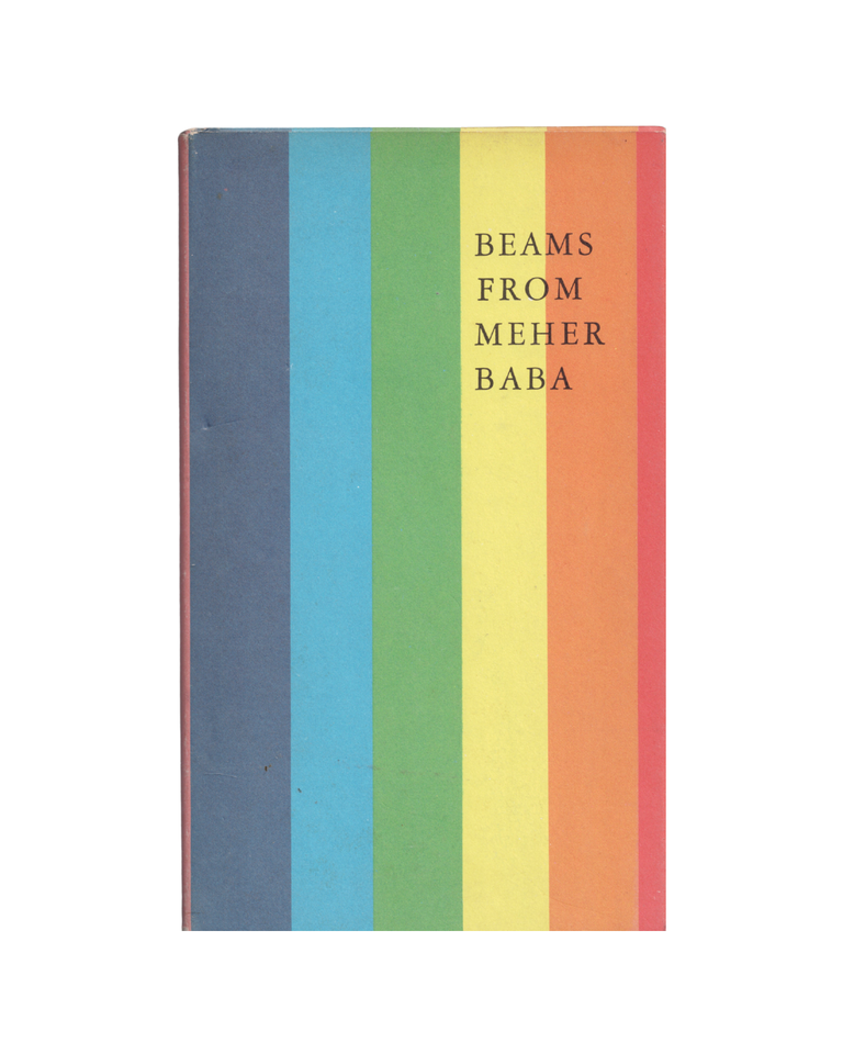 Item #1307 beams from meher baba on the spiritual panorama. meher baba