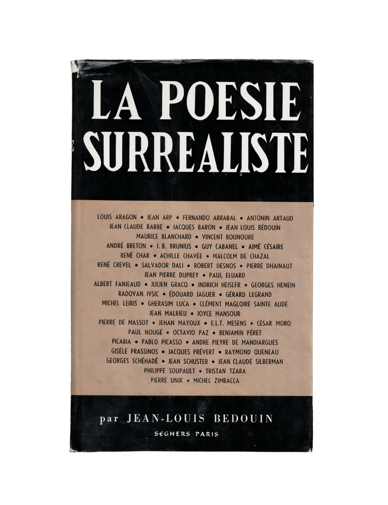 Item #1319 la poésie surréaliste. jean-louis bedouin