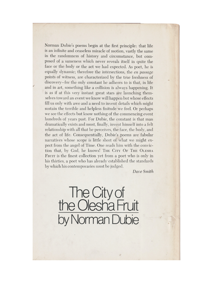 the city of the olesha fruit