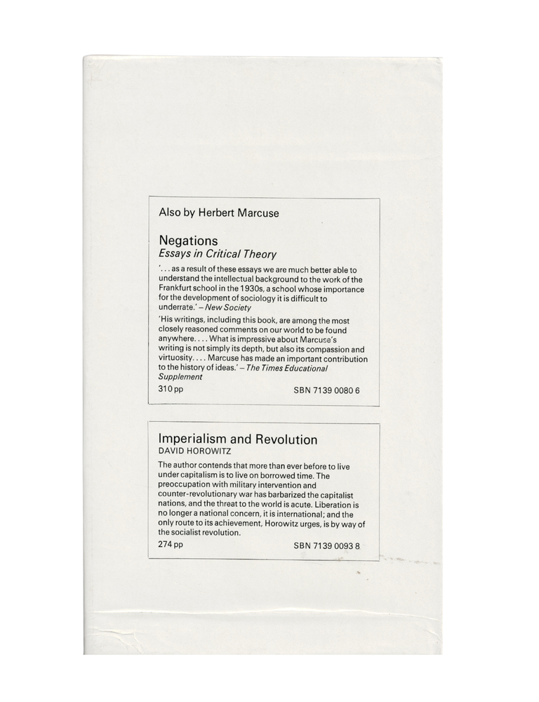 an essay on liberation