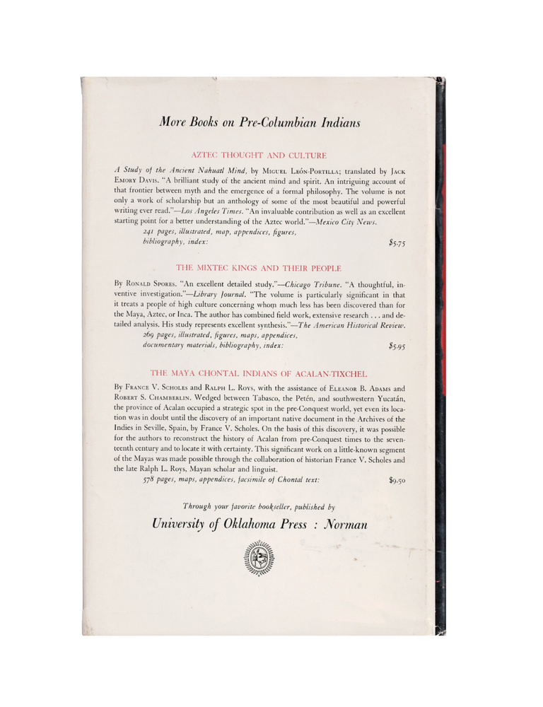 pre-columbian literatures of mexico