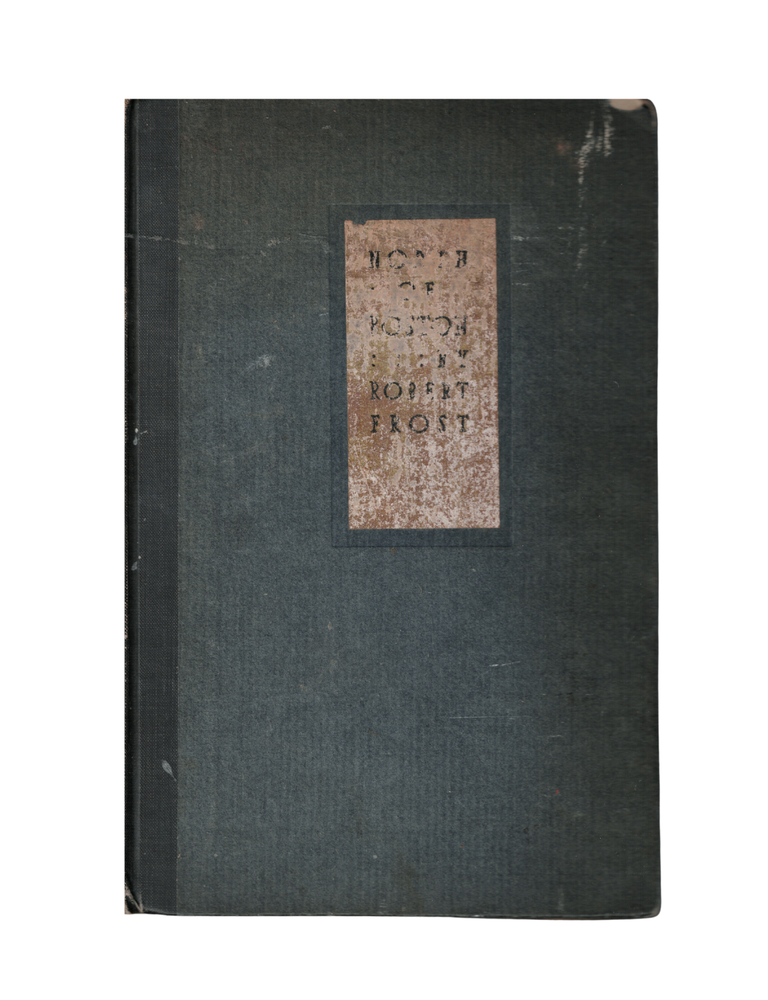 Item #1367 north of boston. robert frost