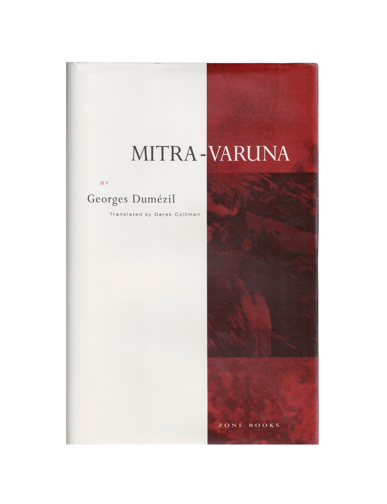 Item #1398 mitra-varuna. georges dumézil