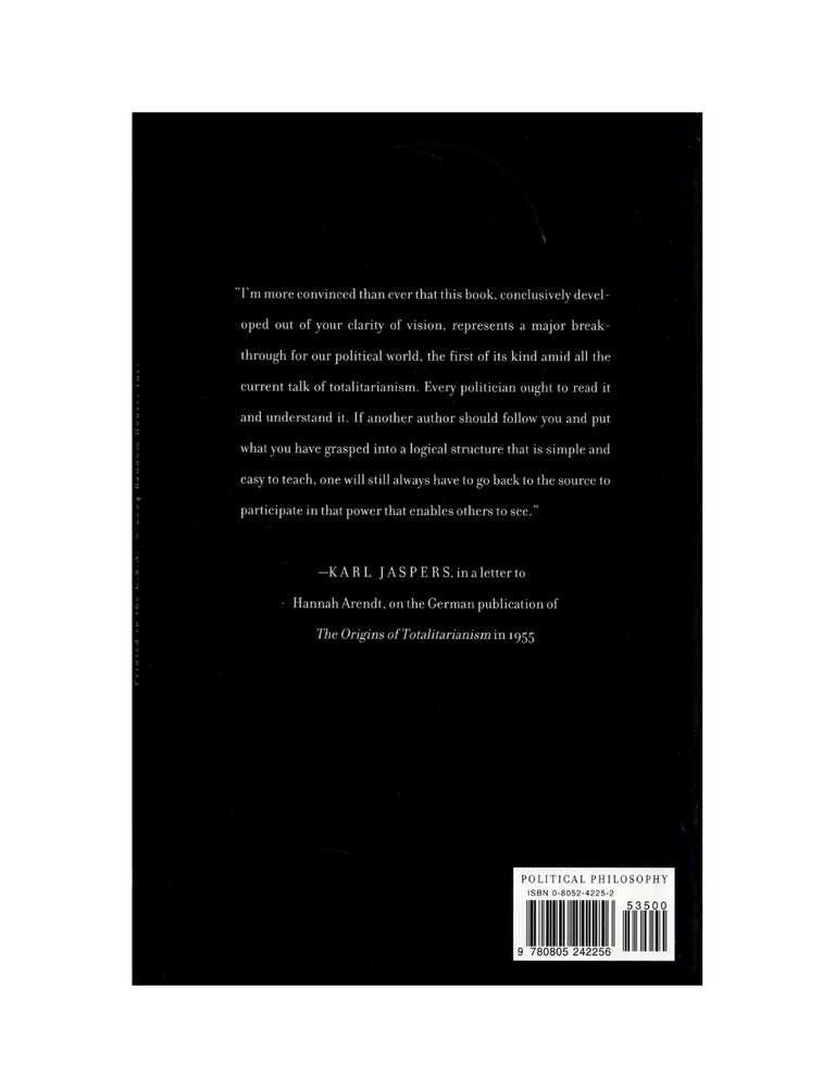 the origins of totalitarianism