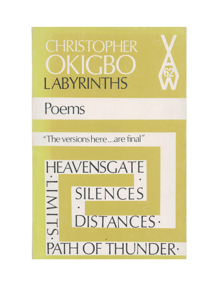 Item #1485 labyrinths. christopher okigbo
