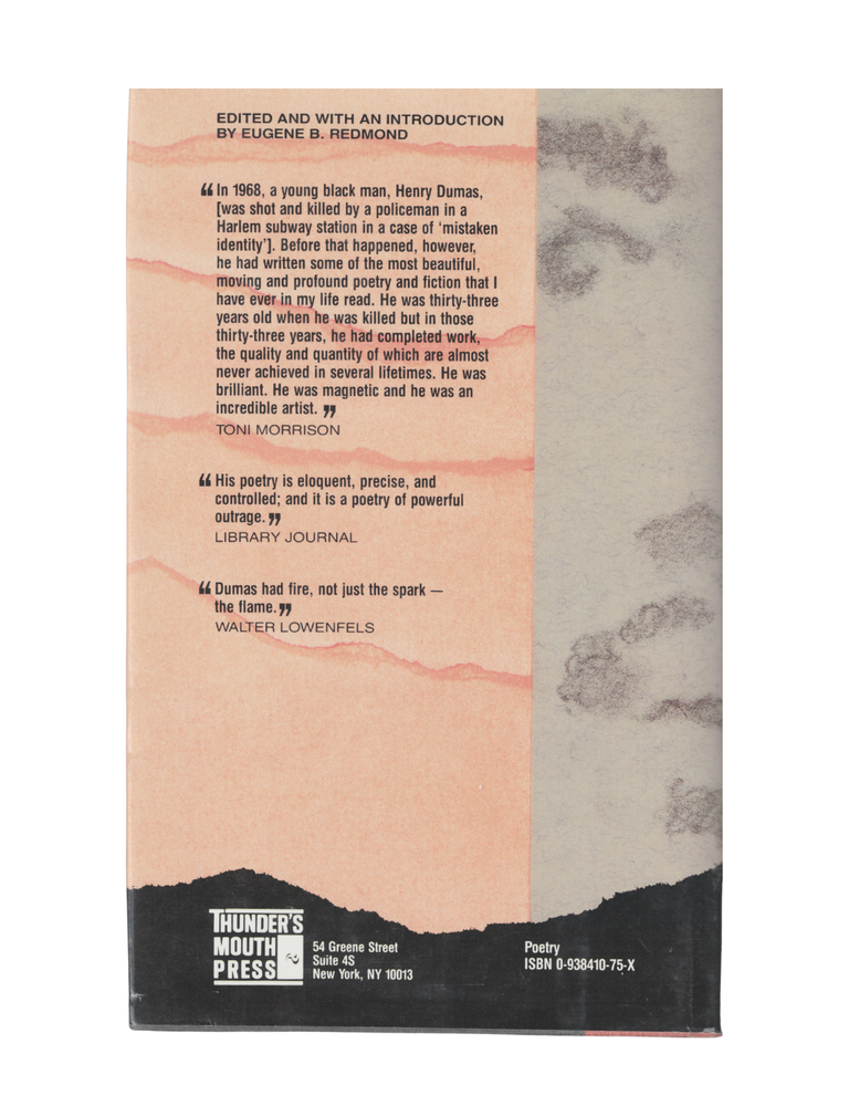 knees of a natural man: the selected poetry of henry dumas