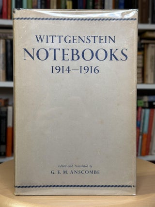 Item #152 notebooks 1914-1916. ludwig wittgenstein