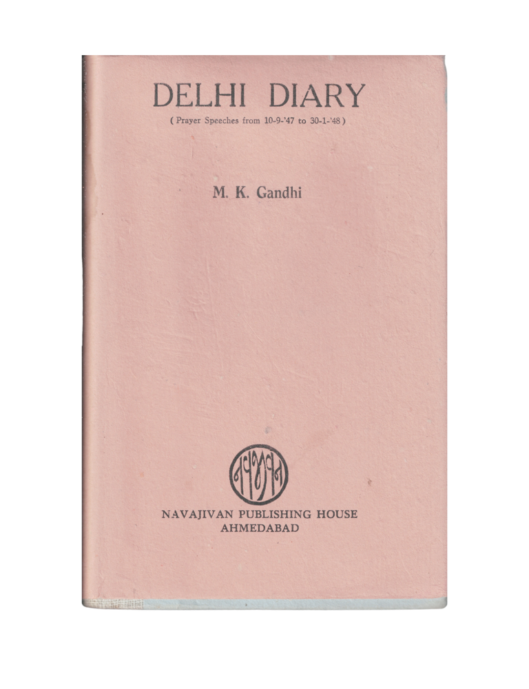 Item #1529 delhi diary (prayer speeches from 10-9-'47 to 30-1-'48). m k. gandhi