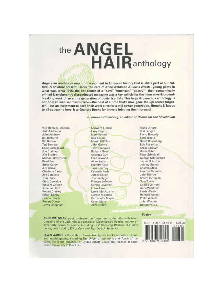angel hair sleeps with a boy in my head: the angel hair anthology