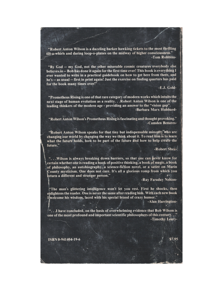 prometheus rising | robert anton wilson