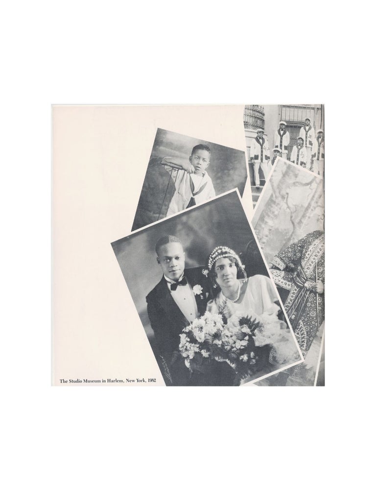 harlem heyday: the photography of james vanderzee: portraits of the harlem communituy during the 1920s and 1930s