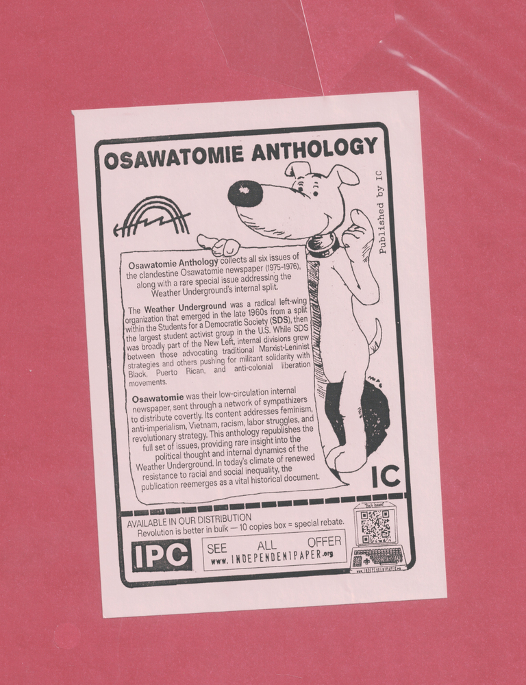 osawatomie anthology