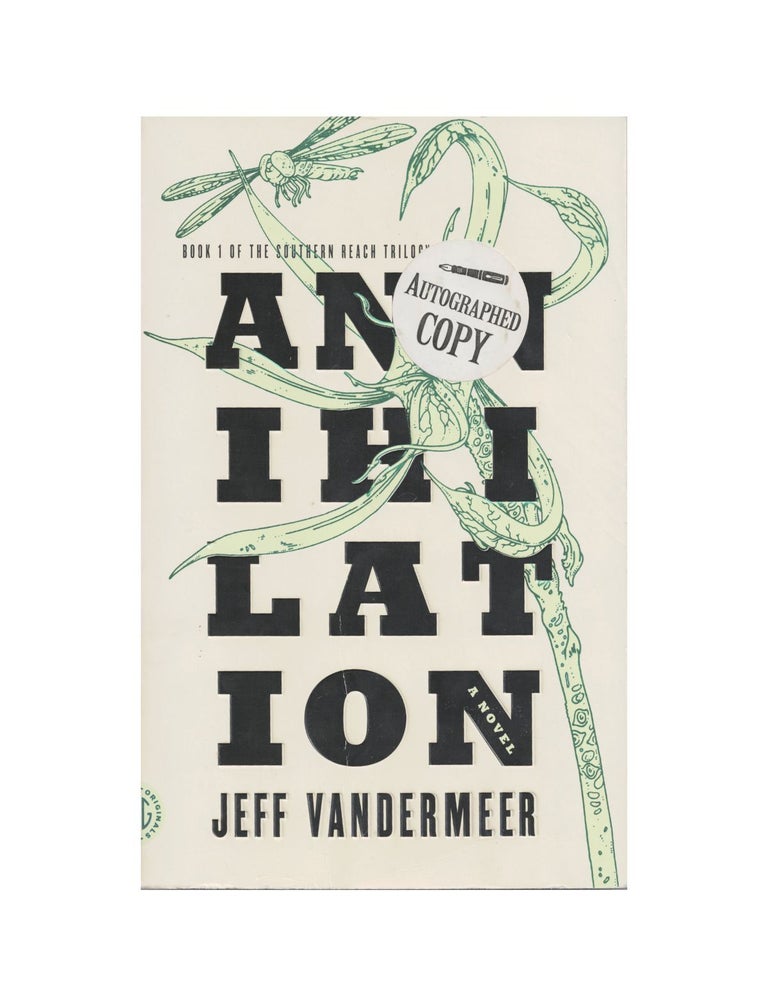 Item #1581 annihilation. jeff vandermeer