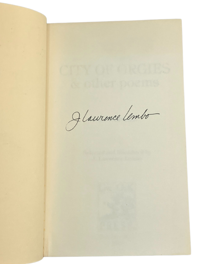 city of orgies and other poems