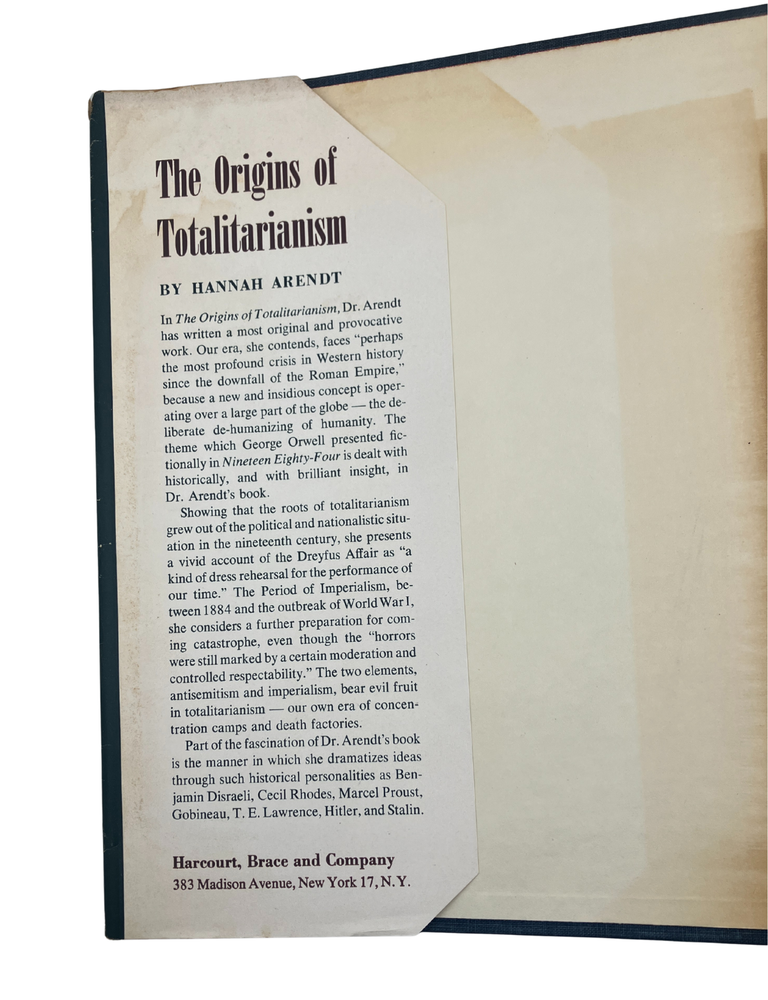 the origins of totalitarianism