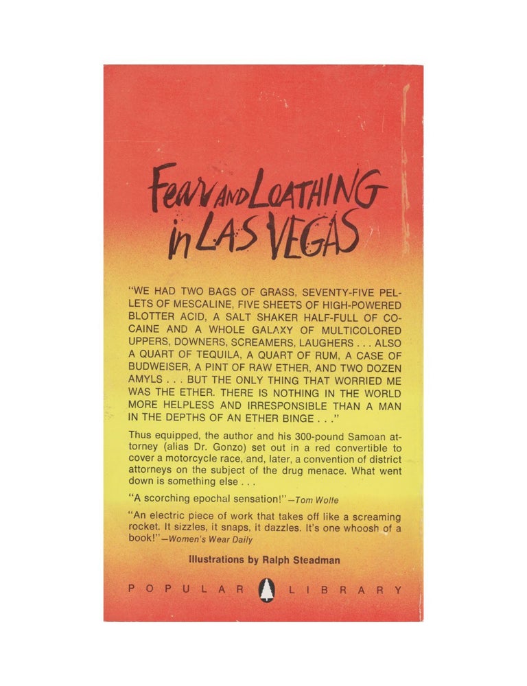 fear and loathing in las vegas: a savage journey to the heart of the american dream