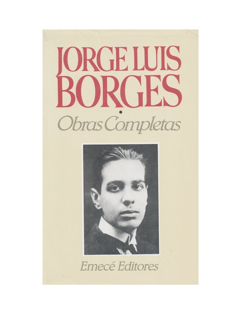Item #1627 obras completas 1923-1949. jorge luis borges
