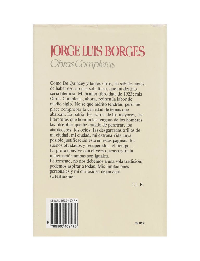 obras completas 1923-1949