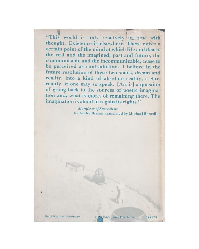 the poetry of surrealism: an anthology