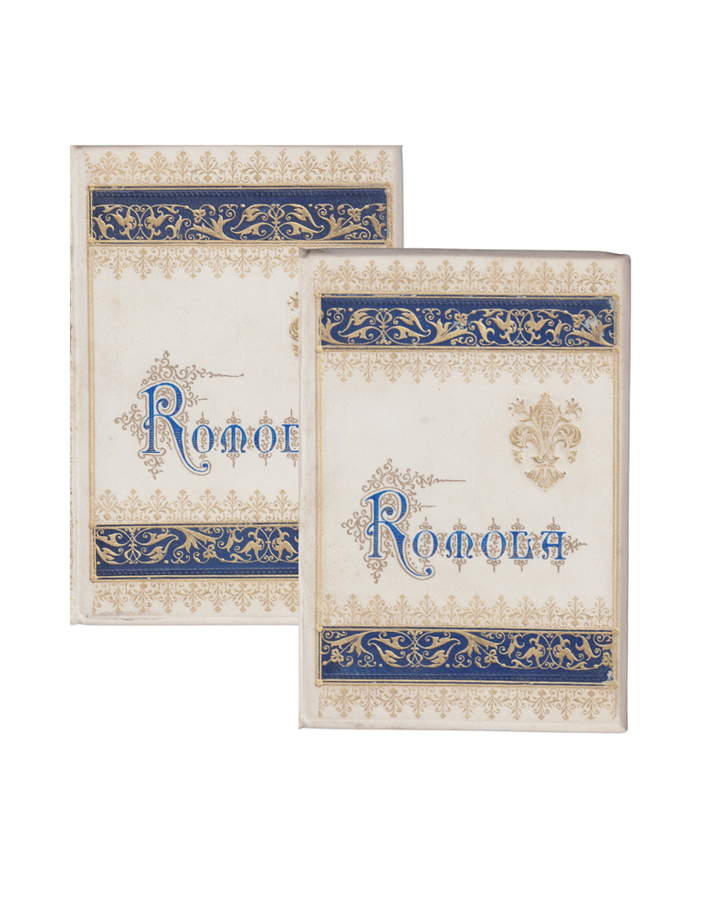 Item #1653 romola (2 vols). george eliot
