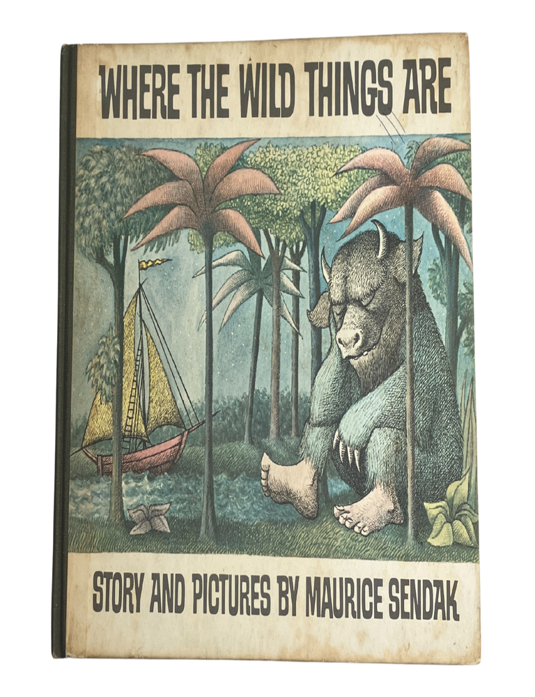 Item #1657 where the wild things are. maurice sendak