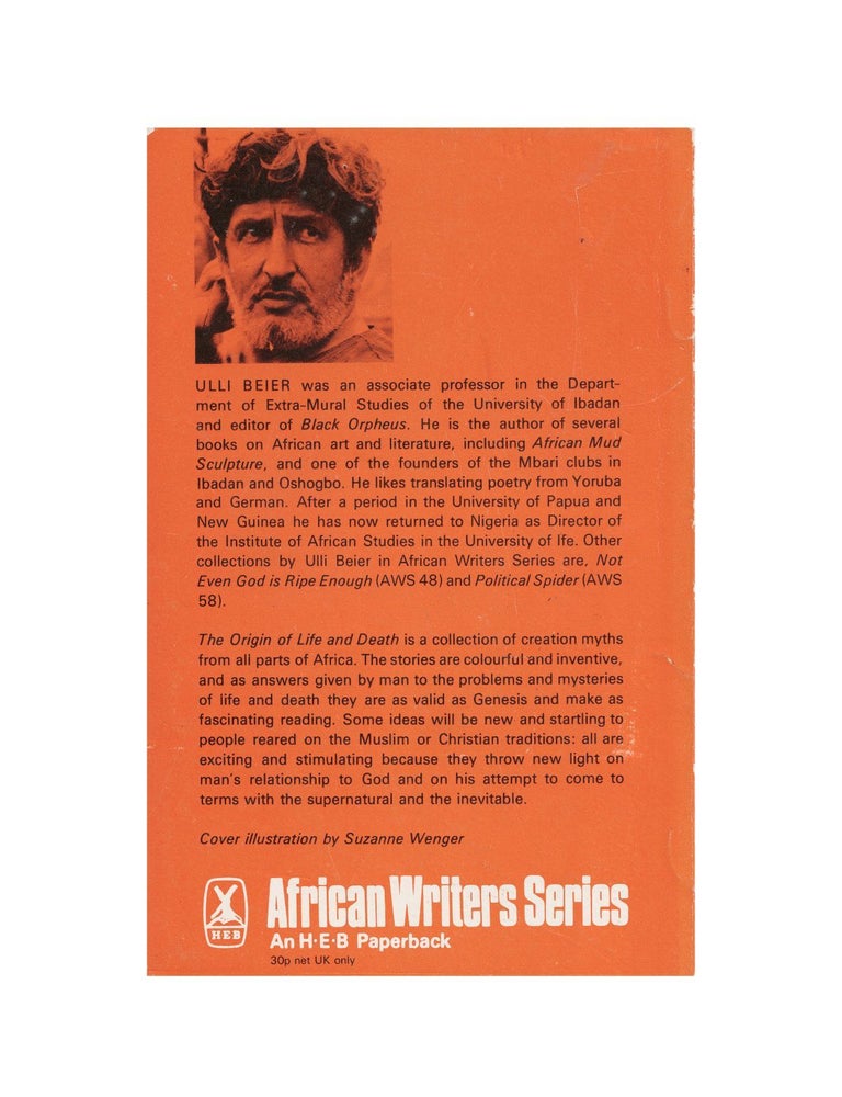 the origin of life and death: african creation myths